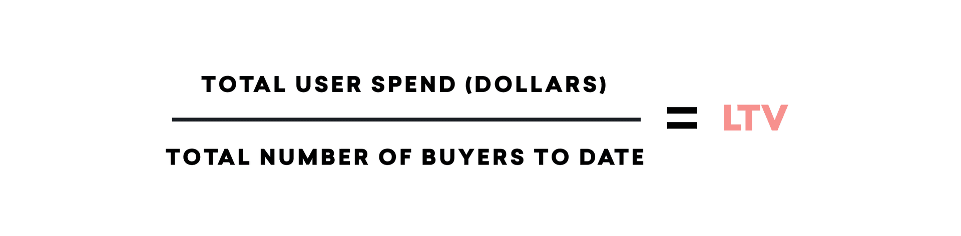 Customer Lifetime Value (LTV) Formula